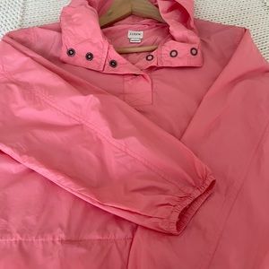 J. Crew windbreaker in Coral
